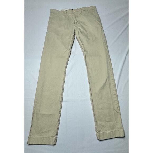 J. Crew Men's Style 484 Slim Tapered Leg Khaki Pants - Size 31x31 - Picture 1 of 6
